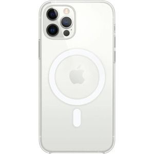 Apple - iPhone 12 and 12 Pro Clear Case with MagSafe - Clear